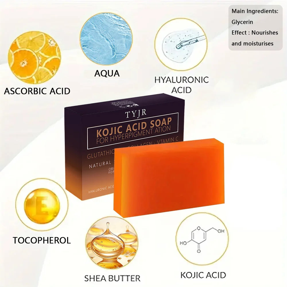 Turmeric Kojic Acid Soap for Face and Bath
