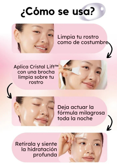 Tu ritual nocturno para una piel que brilla.