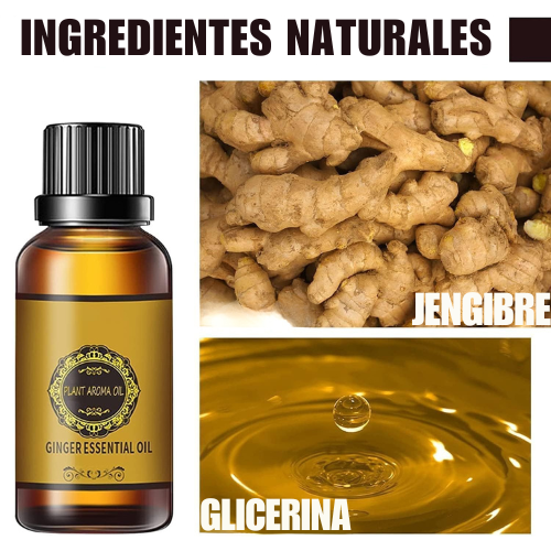 Aceite Masajeador de Jengibre