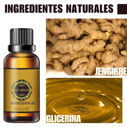 Aceite Masajeador de Jengibre