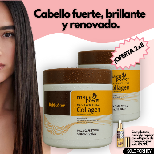 Mascarilla de Colágeno y Keratina 500ML ¡¡Edición Especial 2x1!! 😍