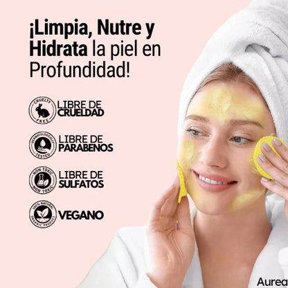 Discos Limpiadores y Exfoliantes de Cúrcuma y Ácido Kójico - ¡Llévate 2 por el precio de 1! 😍