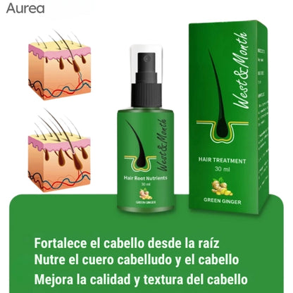 Spray Fortalecedor de Jengibre y Ginseng