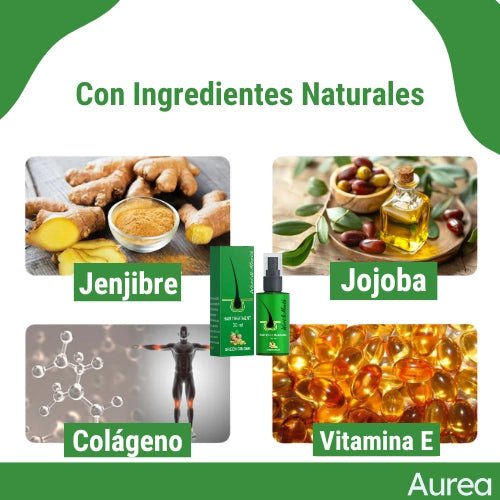 Spray Fortalecedor de Jengibre y Ginseng