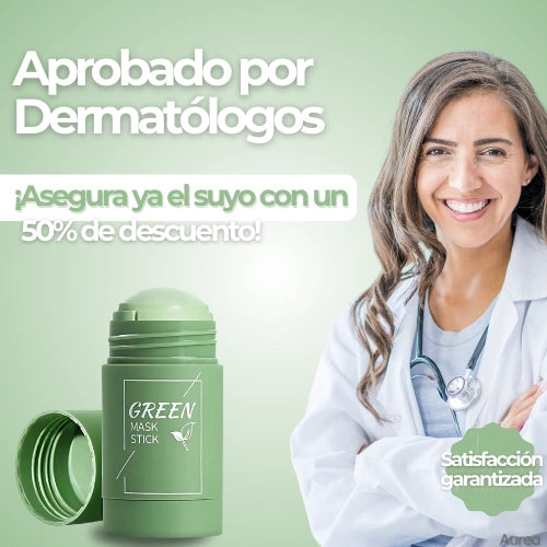 PACK DETOX: Llévate 2 Mascarillas de Té Verde + 1 Parche GRATIS