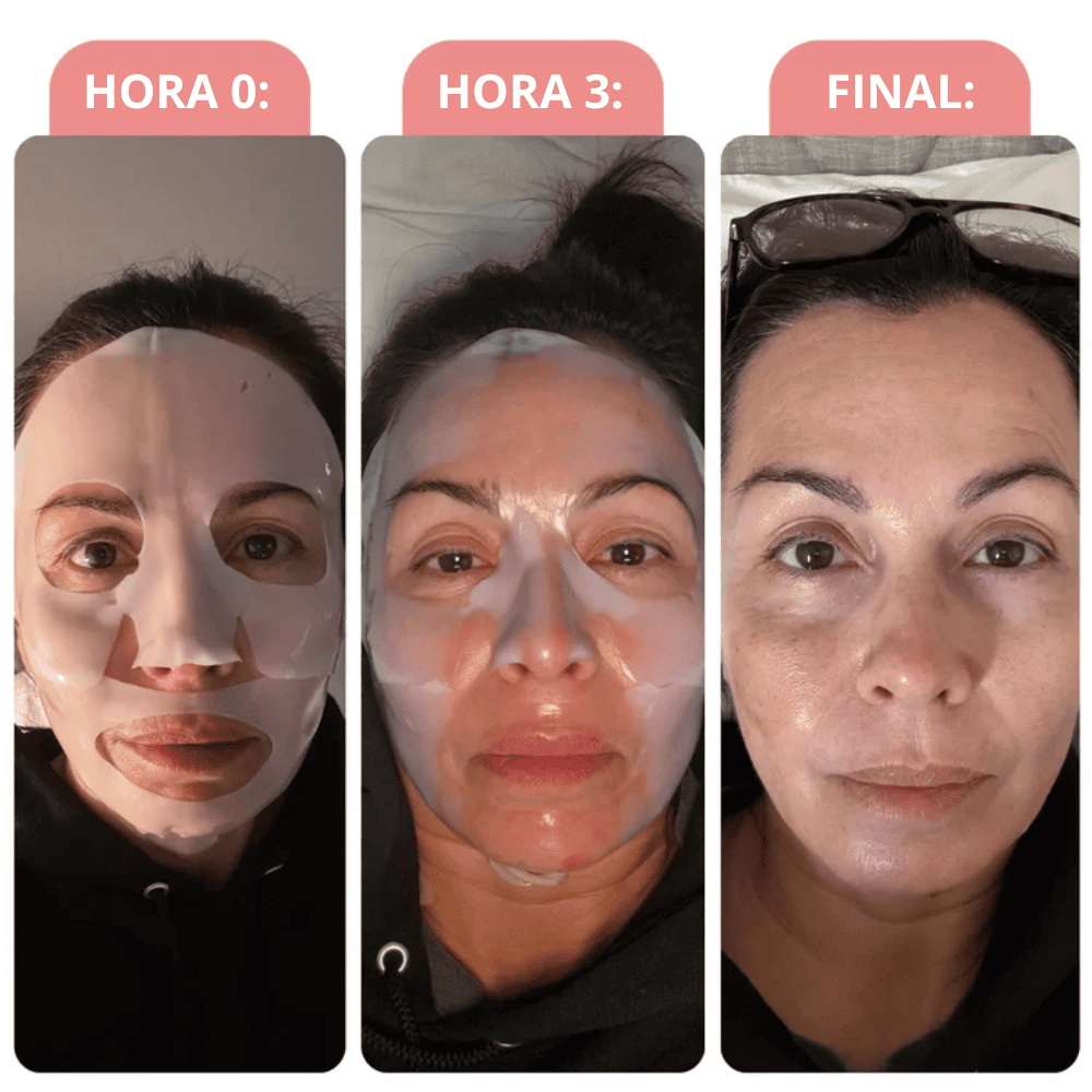 Mascarilla de Bio Colágeno - ¡Llévate 4 y recibe 4 MÁS GRATIS!